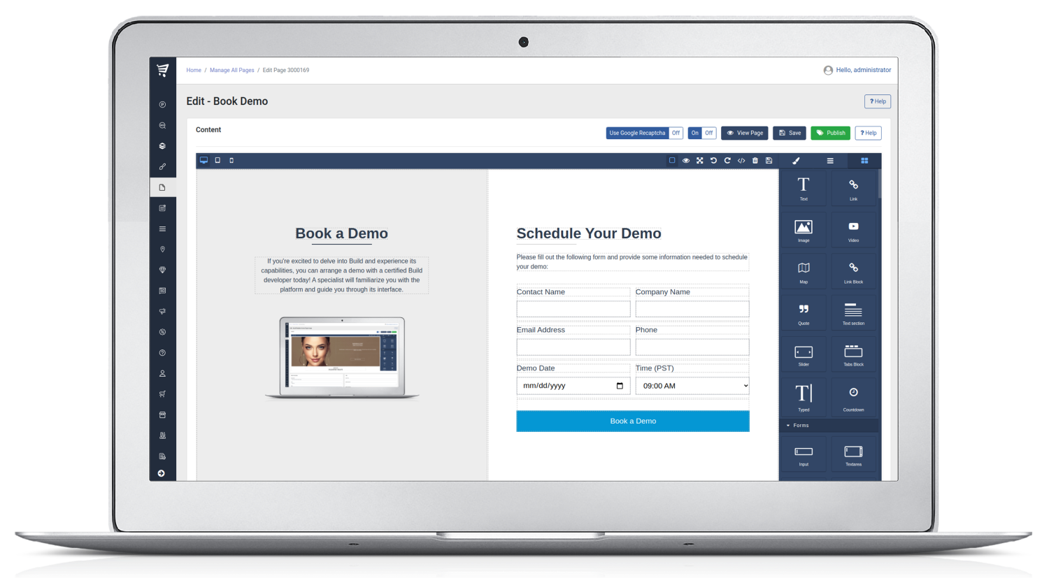 Layout Builder