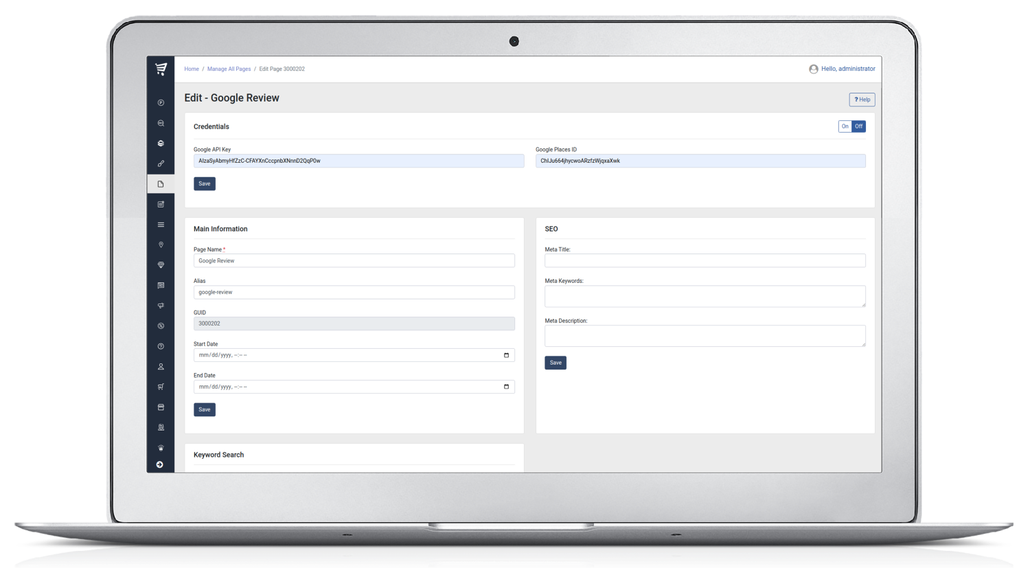 Design Studio - Row Templates